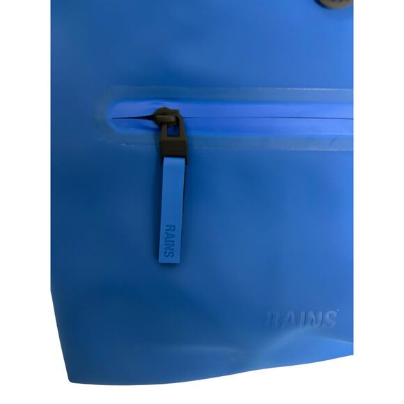 Rains Rolltop Rucksack W3 Unisex Backpack Side Access Laptop Pocket NEW - Picture 10 of 11